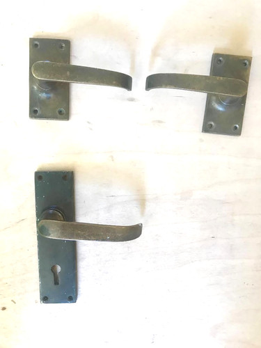 Reclaimed vintage brass - vintage, lever