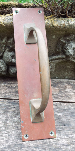 Recliamed large brass - of, 12"