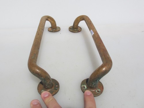 Antique brass door handles - antique,