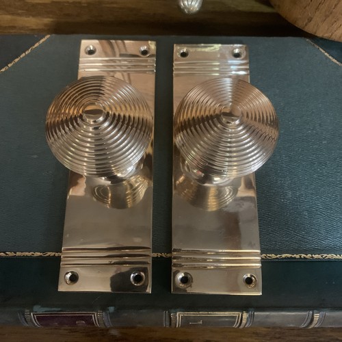 Quality brass door knobs - brass,
