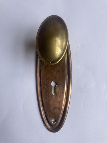 Vintage brass lever - vintage,