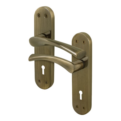 Brass internal door handles - door,