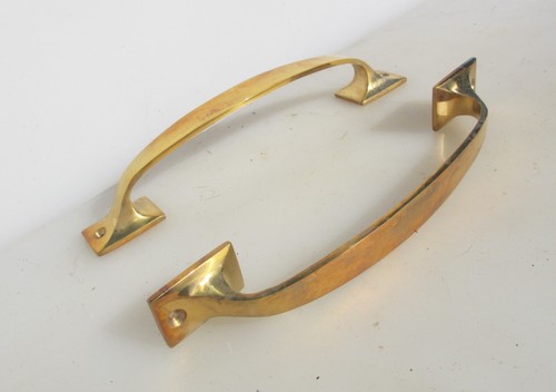 Brass door handles shop - door,