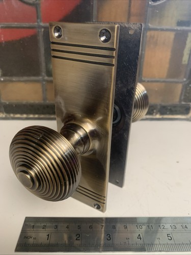 Quality brass door - door, knobs