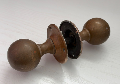 Pair antique victorian solid - antique,
