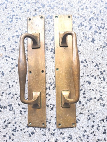 Pair vintage heavy shop - of,