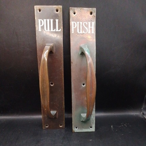Pair large antique art - of,