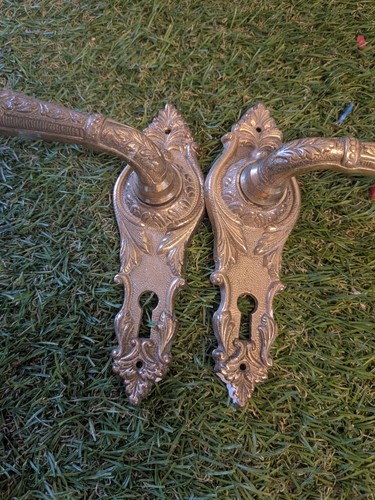 Decorative brass door - door, handles