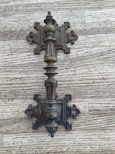 Rare victorian gothic brass - rare,