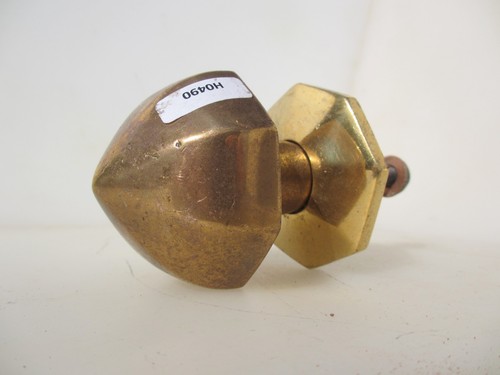 Victorian brass centre door - victorian,