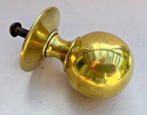 Antique solid brass front - solid,