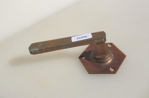 Vintage brass lever - vintage, door