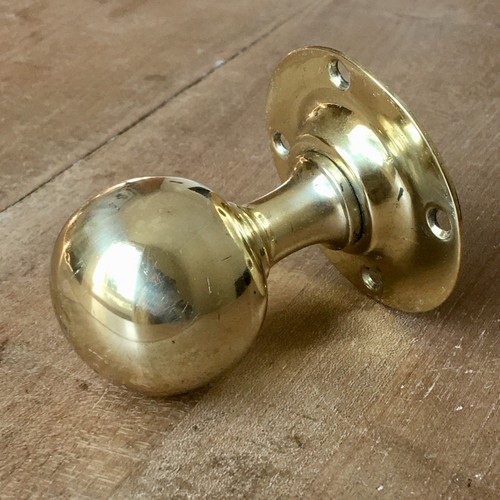 Solid brass door - knob, handle
