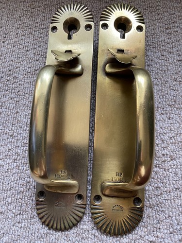 Vintage pair solid brass - vintage,