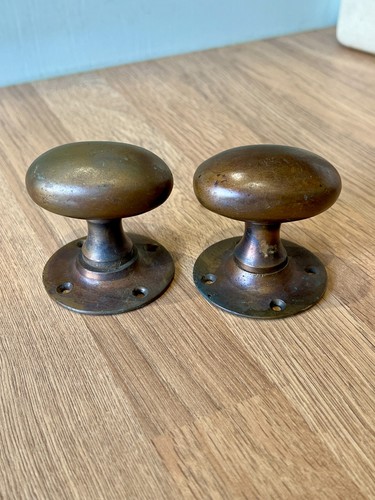 Antique reclaimed pair - of, oval