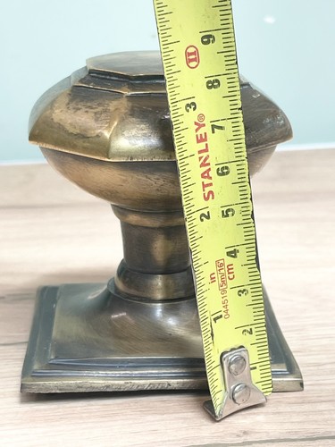 Vintage solid brass front door - solid,