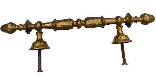 Antique style heavy brass door - brass,