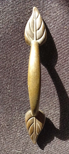 Vintage brass handle - vintage, cupboard