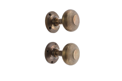 Antique door knobs set - antique,