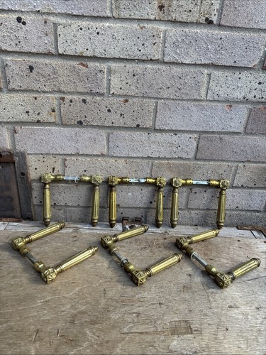 Antique vintage brass door - brass,