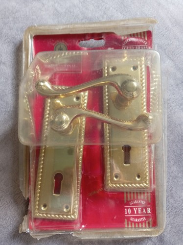 Set solid brass - solid, georgian