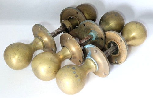 Pairs round antique heavy - antique,