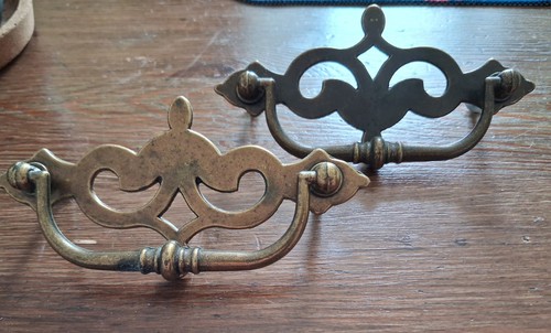 Pair antique brass - antique,