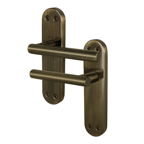 Brass internal door handles - brass,