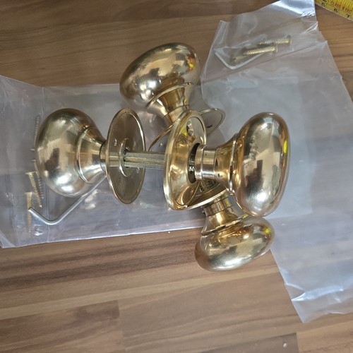 Solid natural brass door - natural,
