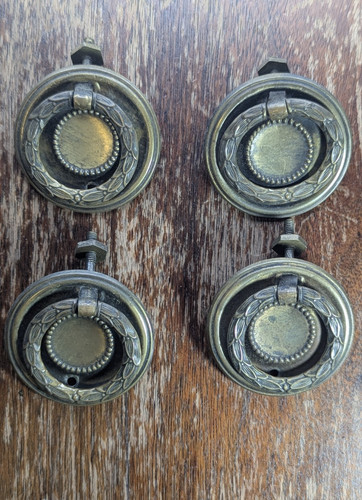 Ring pull handles with - handles,