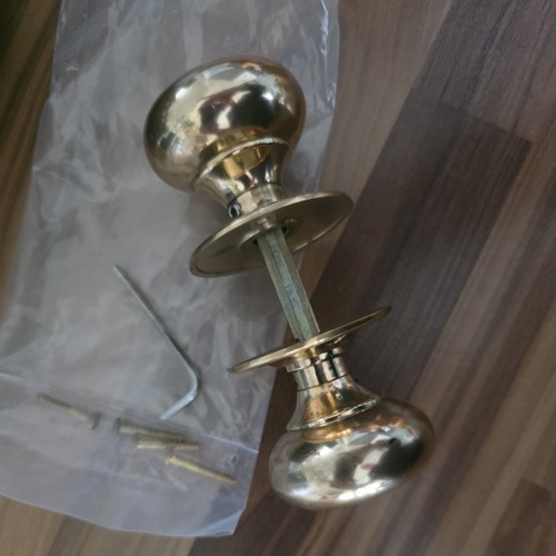 Solid natural brass door - 1,