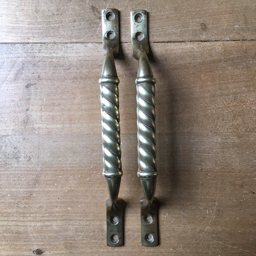 Pair solid brass door - solid,