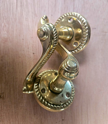 Pair vintage brass - pair,