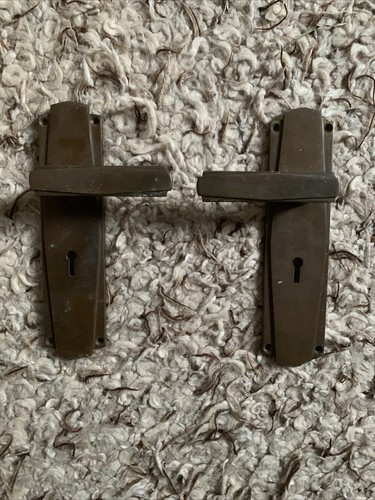 Antique brass art - antique, deco