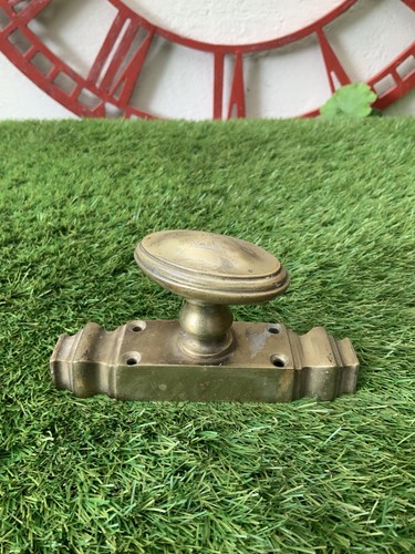 Vintage brass door pull - pull, handle