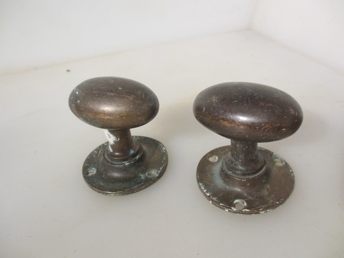Victorian brass door knobs - victorian,
