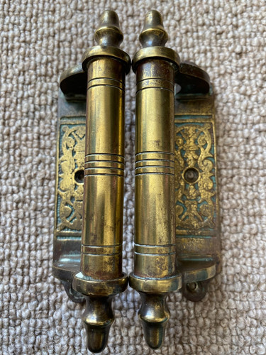 Antique brass sash window - antique,