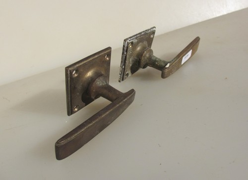 Antique lever door - antique,