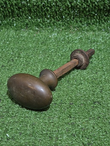 Antique brass door handle pull - brass,