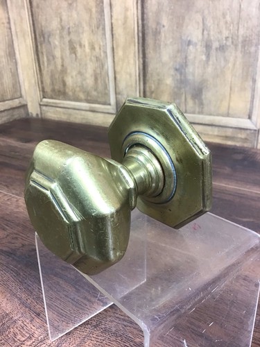 Antique brass octagonal front - brass,