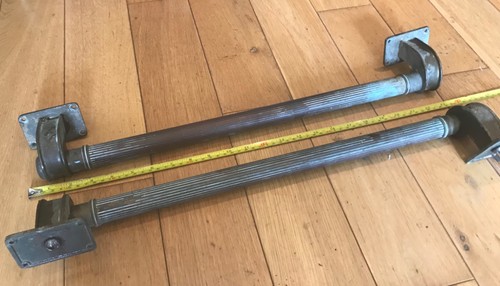 Large pair bronze brass - ex, of