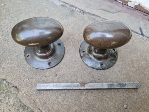 One pair old antique - old,