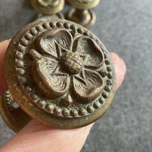 Antique mortice brass door - brass,