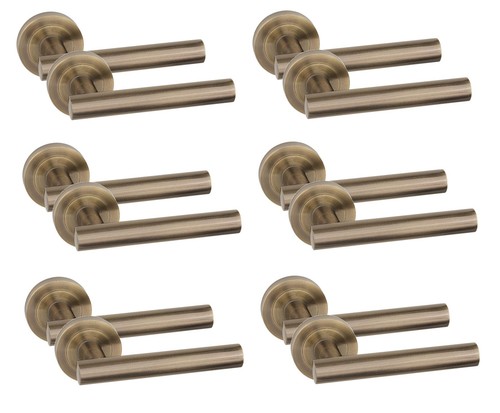 Door handles antique brass - door,