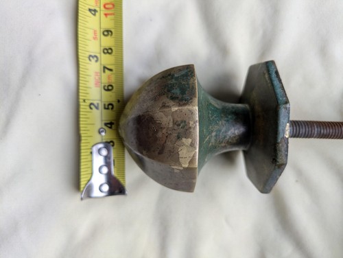 Vintage brass centre - centre, knob