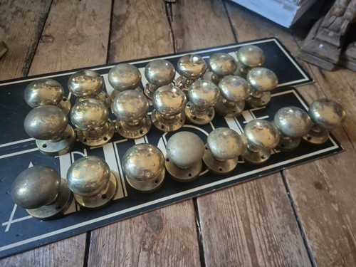 Vintage old reclaimed brass - old,