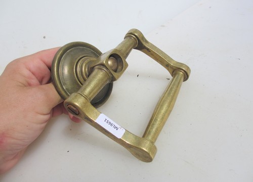 Antique brass drop door - drop, handle