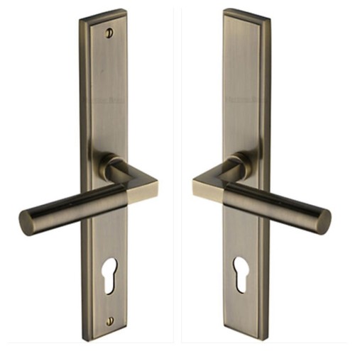 Door handles pair heritage - door,