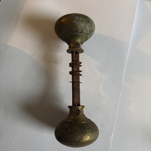 Pair antique vintage brass - pair, of
