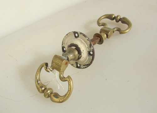 Antique brass lever door - antique,